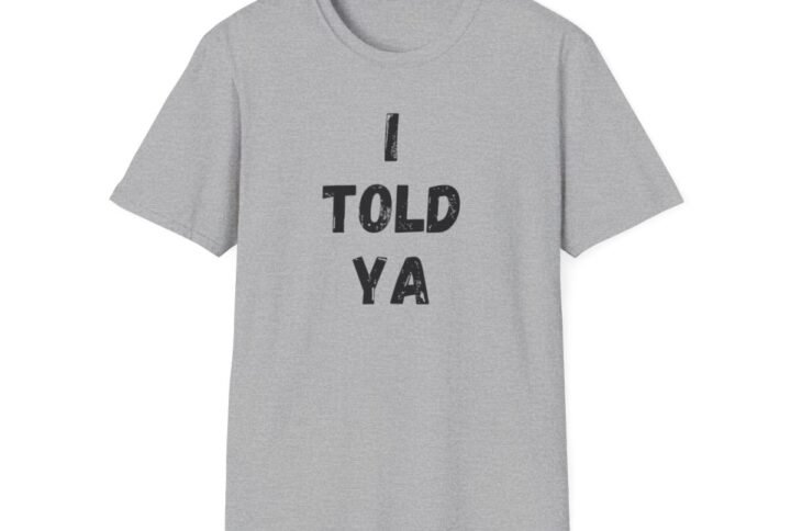 I told Ya shirt By Zendaya